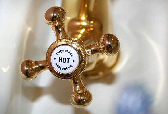 hot water faucet